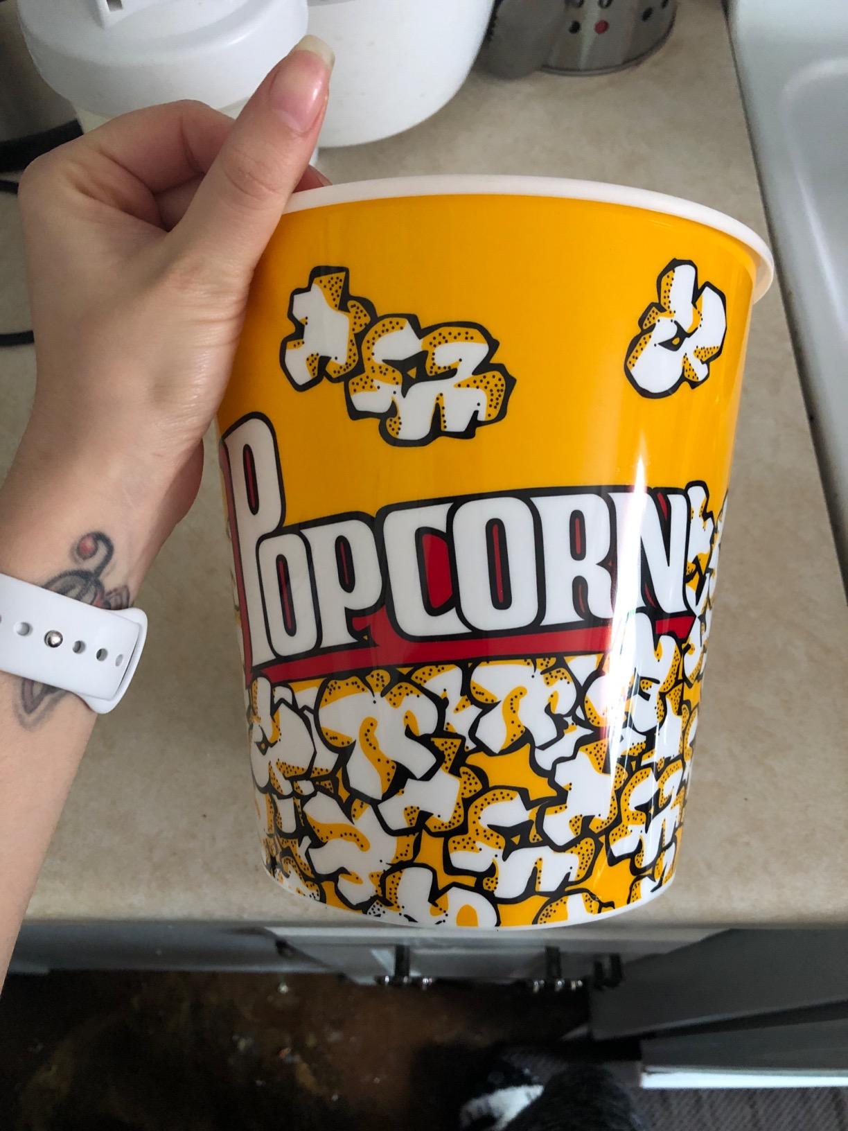 Retro Popcorn Bucket Novelty Place
