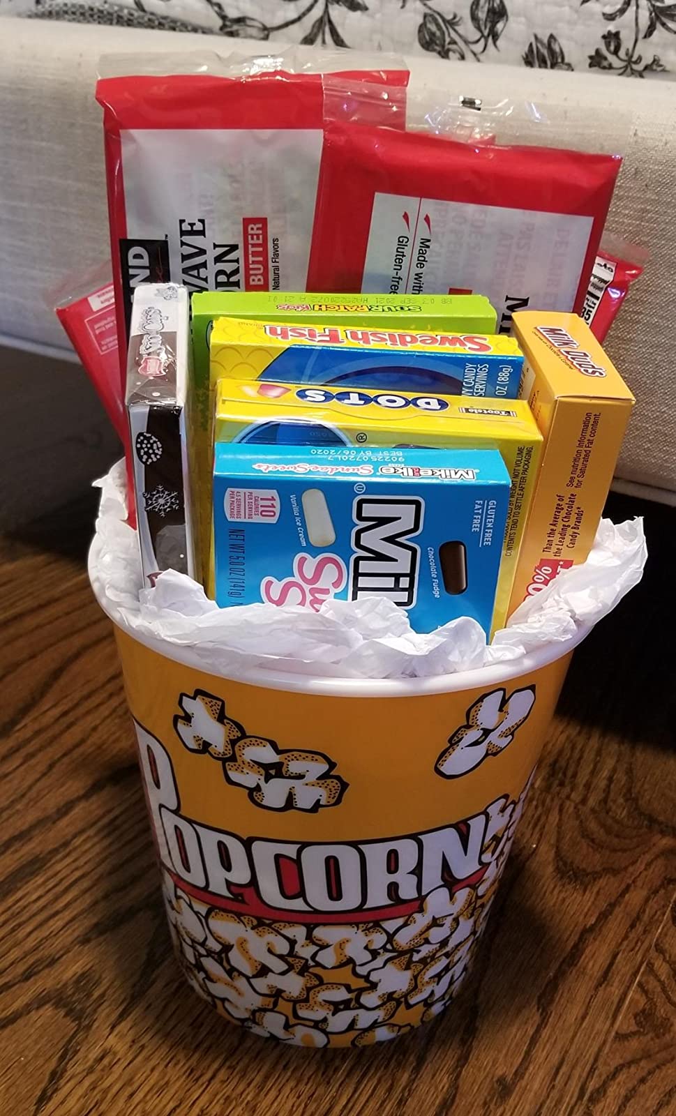 Retro Popcorn Bucket Novelty Place