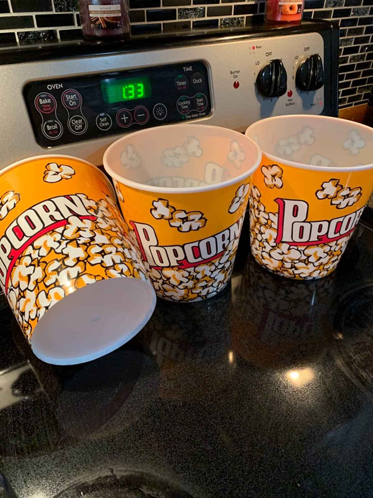 Retro Popcorn Bucket Novelty Place