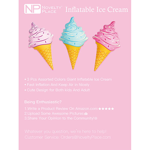 Inflattable Ice Cream