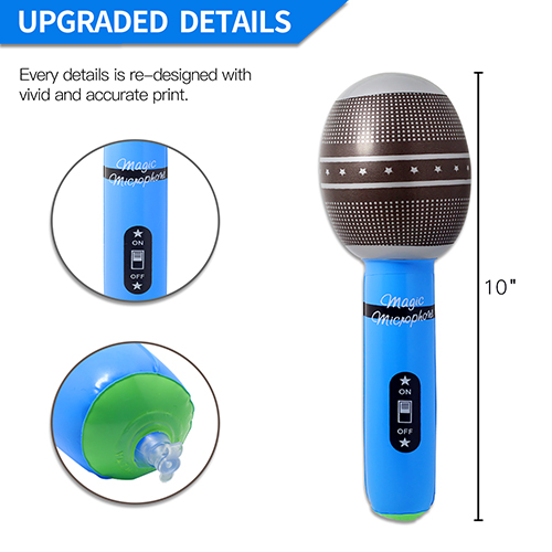 Inflatable Superstar Assorted Microphone-Choices may vary #327321