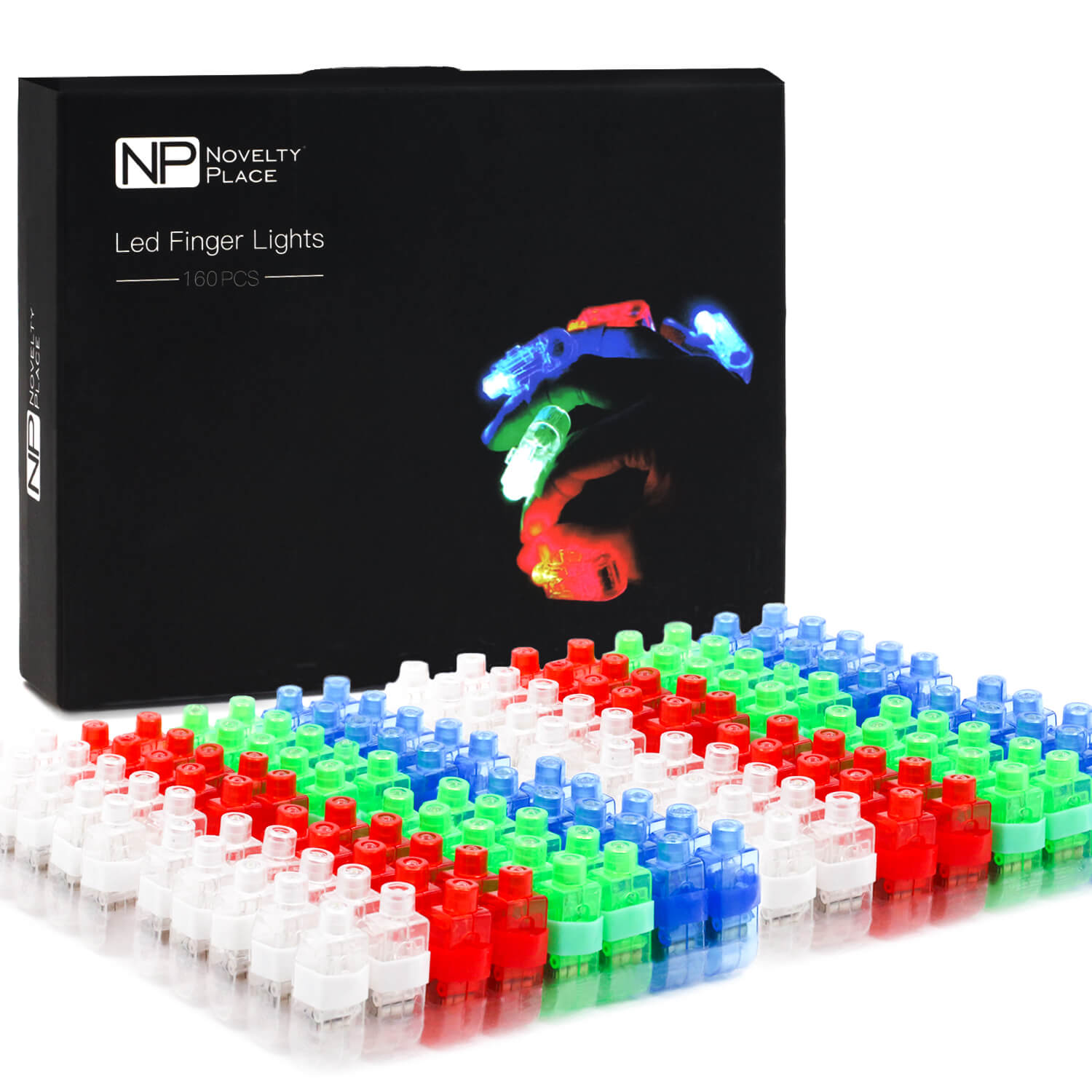 LED Party Finger Lights Novelty Place