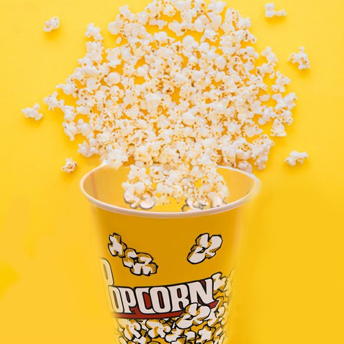 retro popcorn bucket