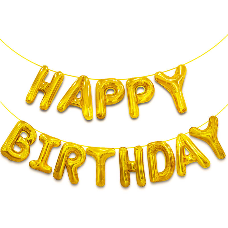 Birthday Balloon Banner – Novelty Place