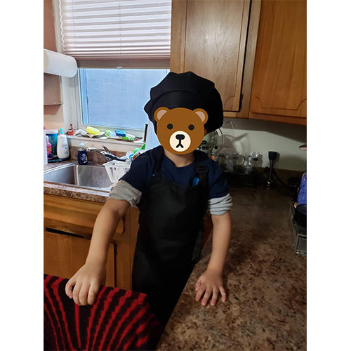 Kid's Chef Hat Apron Set (3 Set) photo review