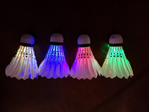 Led Badminton Shuttlecock Set photo review