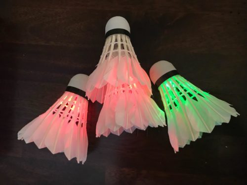 Led Badminton Shuttlecock Set photo review