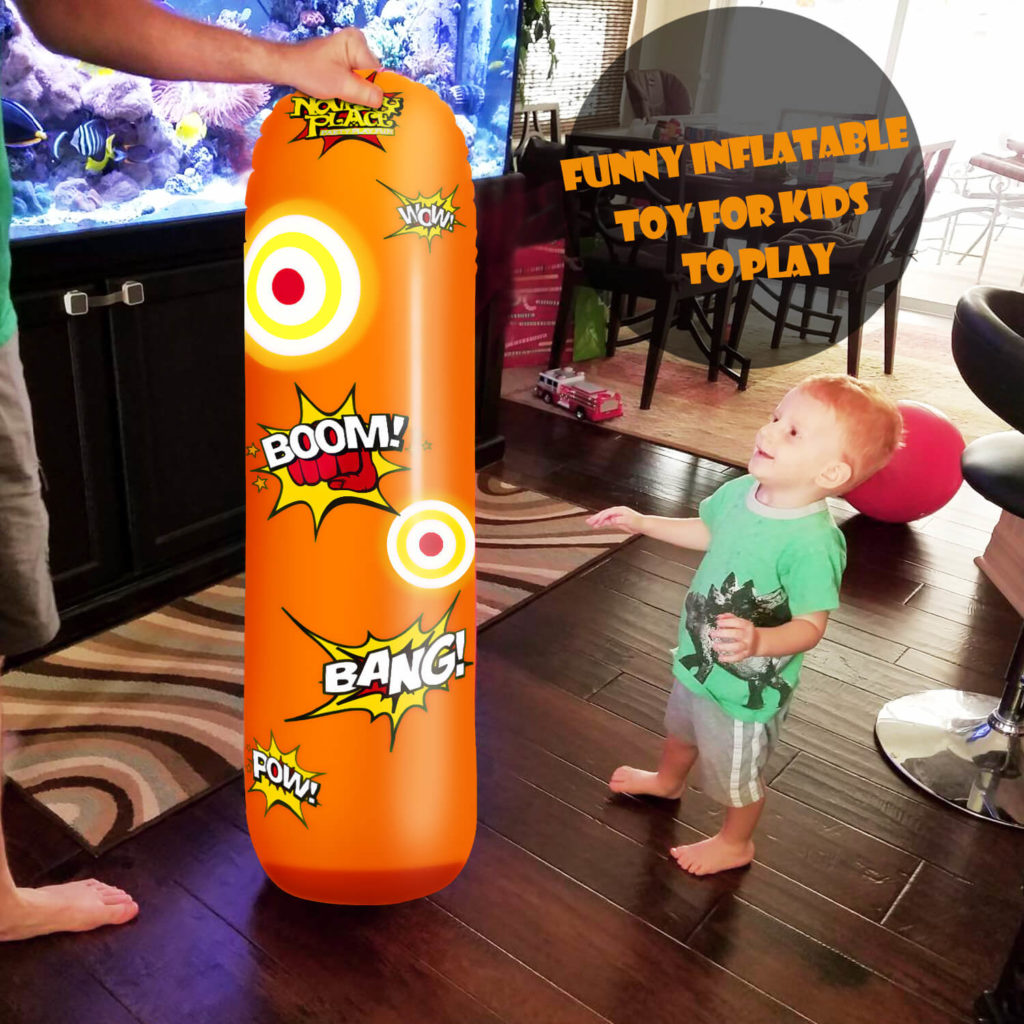 Kid's Inflatable Punching Bag Novelty Place