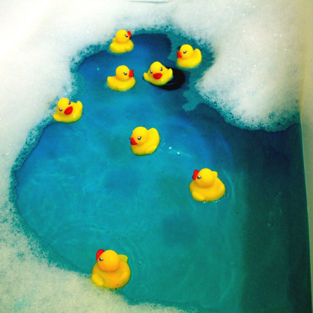 thumbnail image 2 of Novelty Place Rubber Duck Family Pack - 6 Cute Baby Bath Toys For Kids 2 of 2