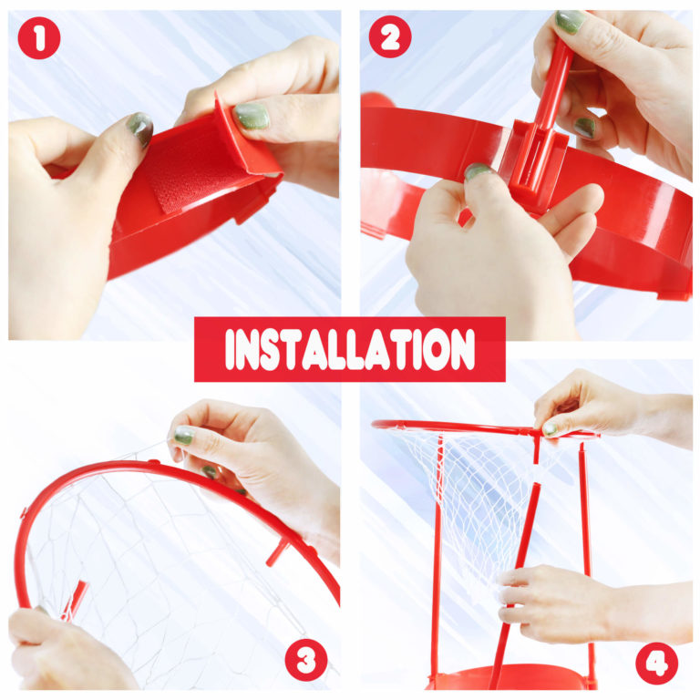 Head Basketball Hoop Party Game Set for Kids & Adults Novelty Place