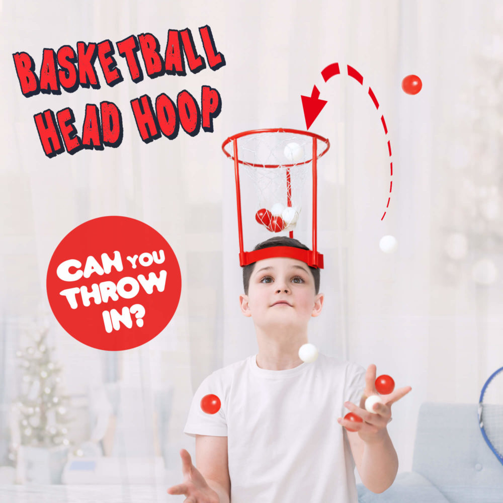 Head Basketball Hoop Party Game Set for Kids & Adults - Image 2