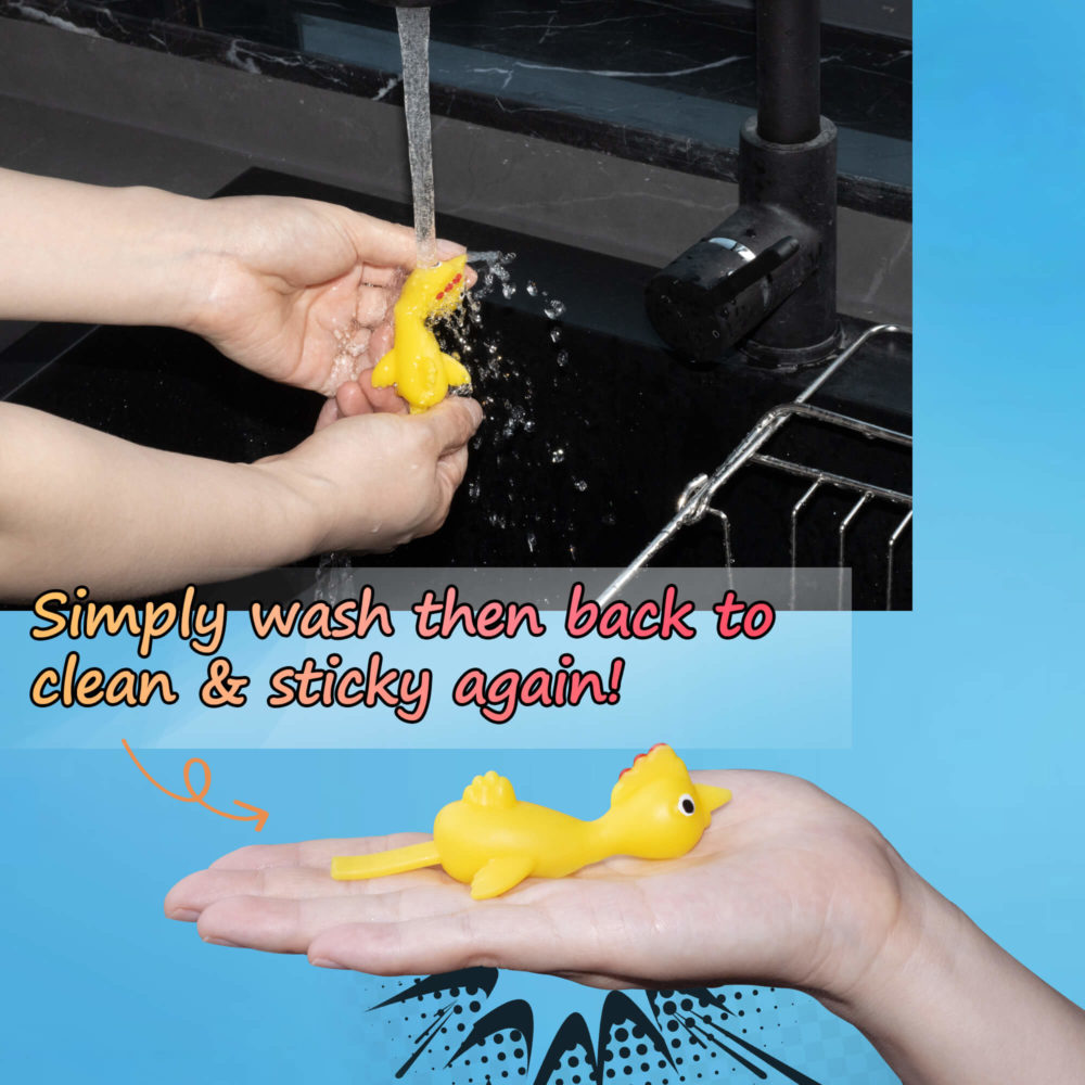 10 Pcs Slingshot Chicken Flying Finger Toys - 4 Inch - Image 5