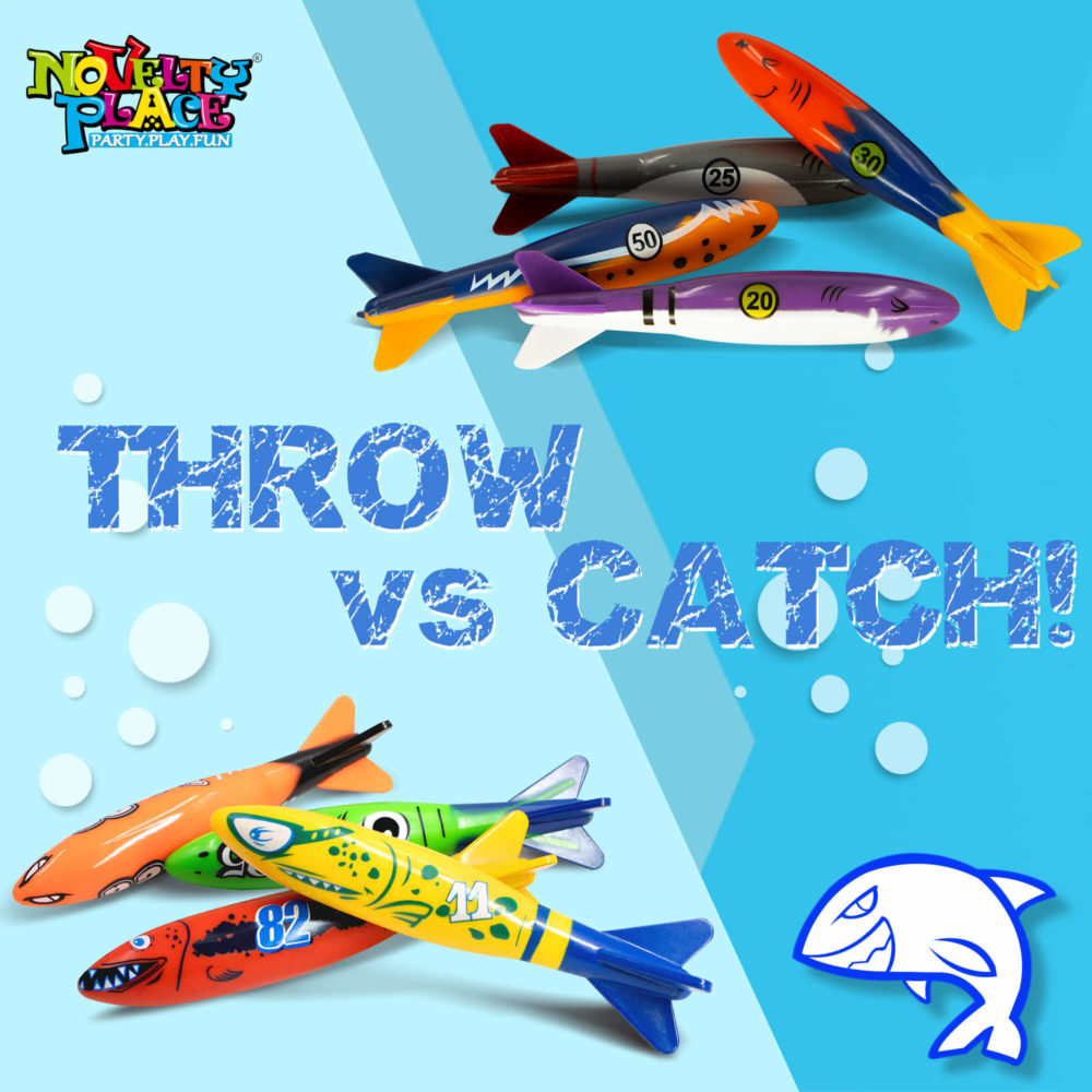 8 Pack Torpedo Bandits Diving Toy Rockets - Image 3