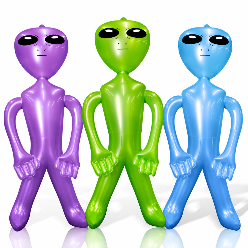 32'' Jumbo Inflatable Alien 3 Packs