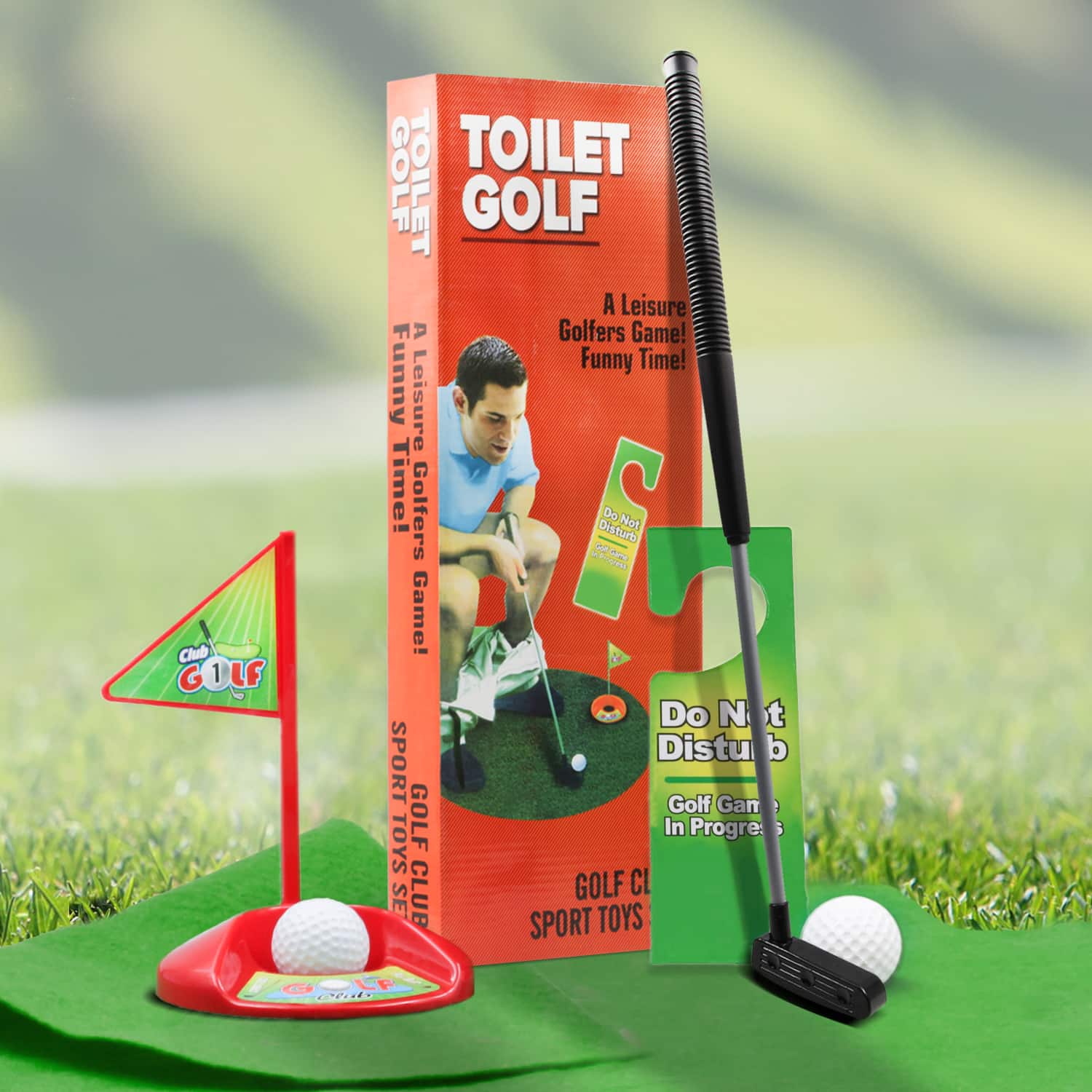 3 X Funny Golf Balls Warning Very Bad Golfer Joke Golfing Club