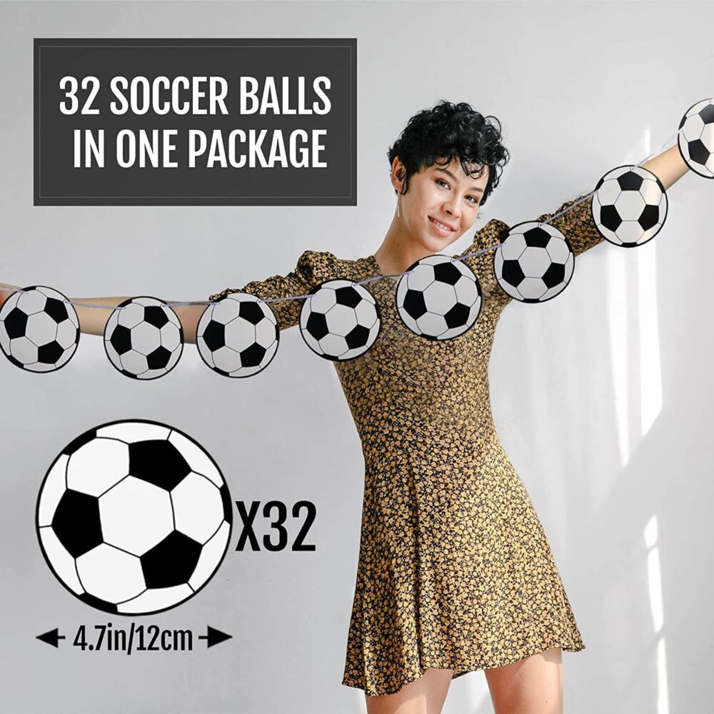 Soccer Party Decoration Banners 32 Pcs - Image 7