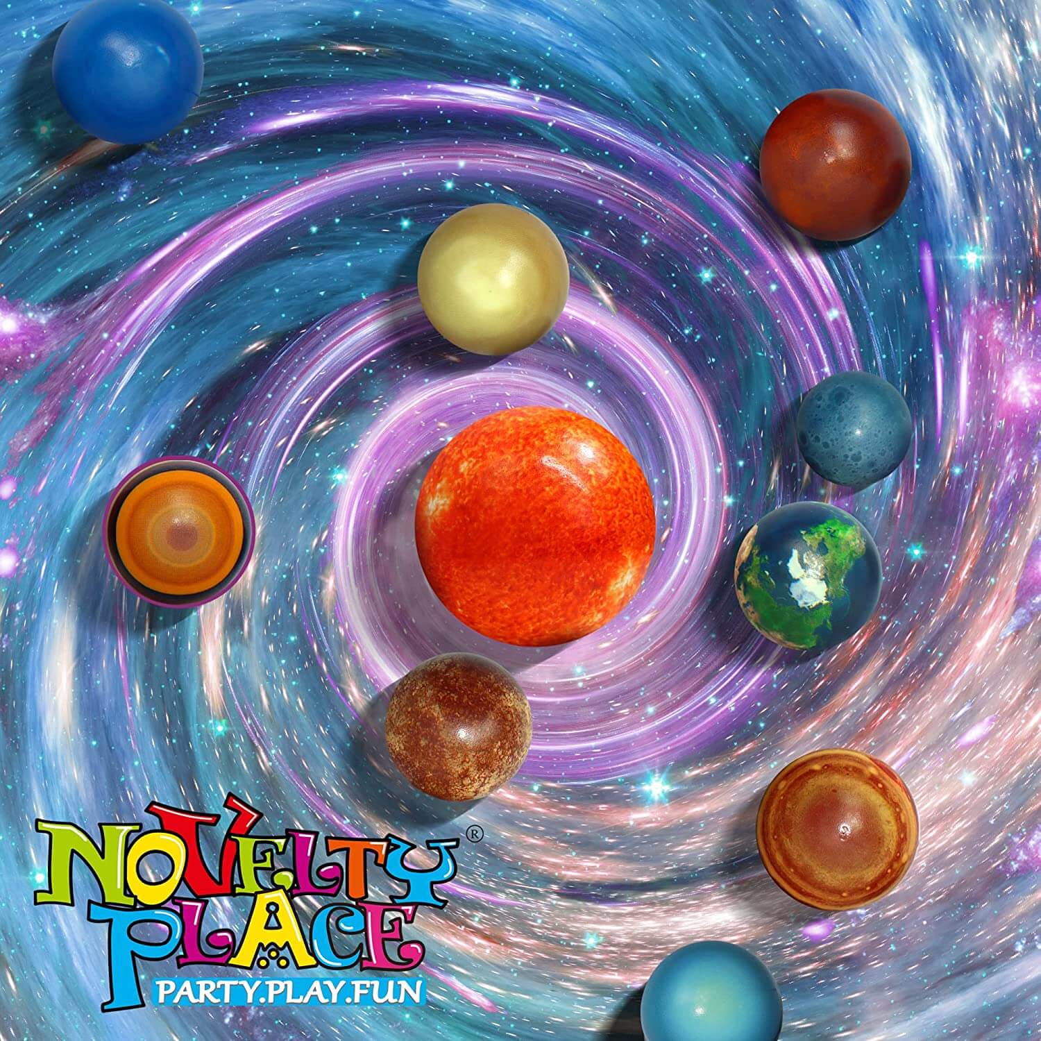 Solar System Stress Balls - 10 Pcs – Novelty Place