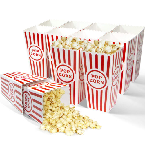 Cardboard Popcorn Containers