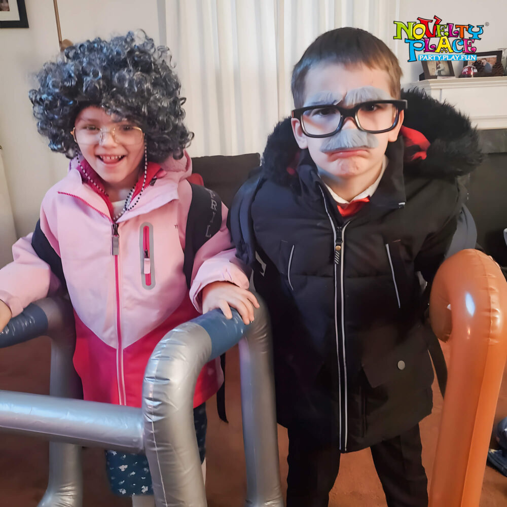 Inflatable Walker and Cane