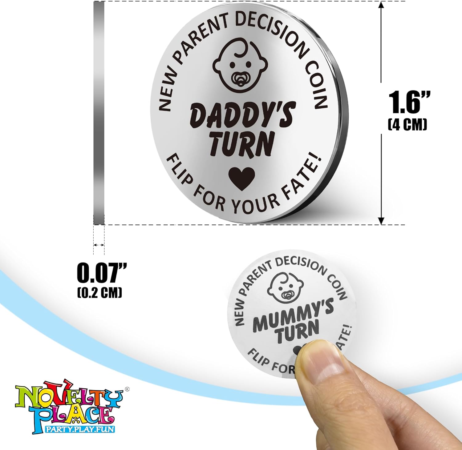 New Parents Decision Coin