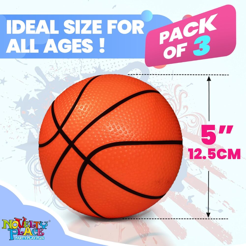 Mini Basketballs with Pump