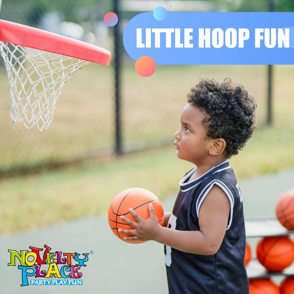 Mini Basketballs with Pump