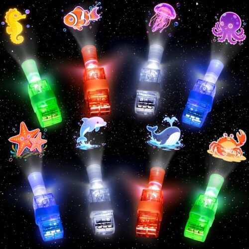 24 Pcs LED Finger Lights - Ocean Animal Project