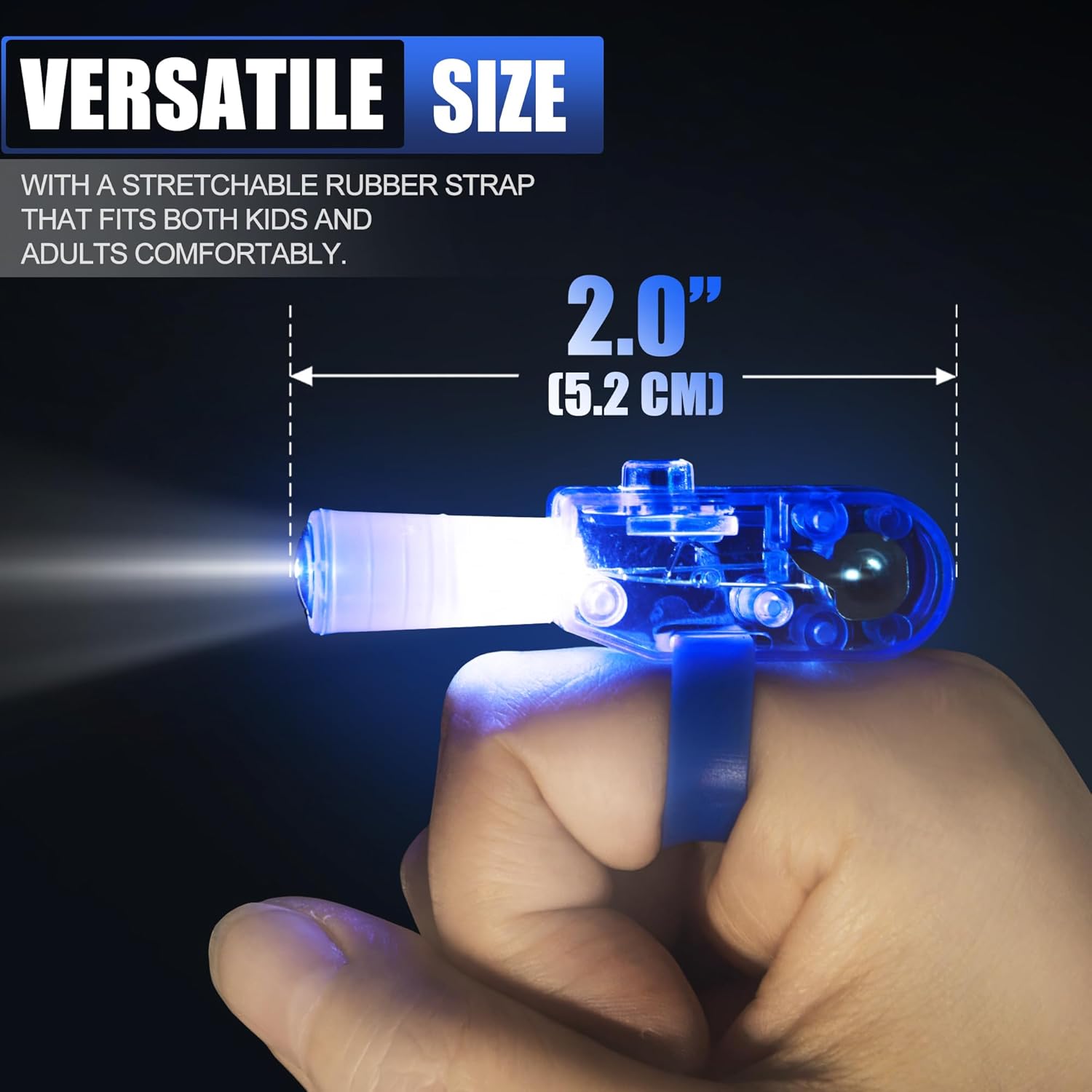 24 Pcs LED Finger Lights - Ocean Animal Project